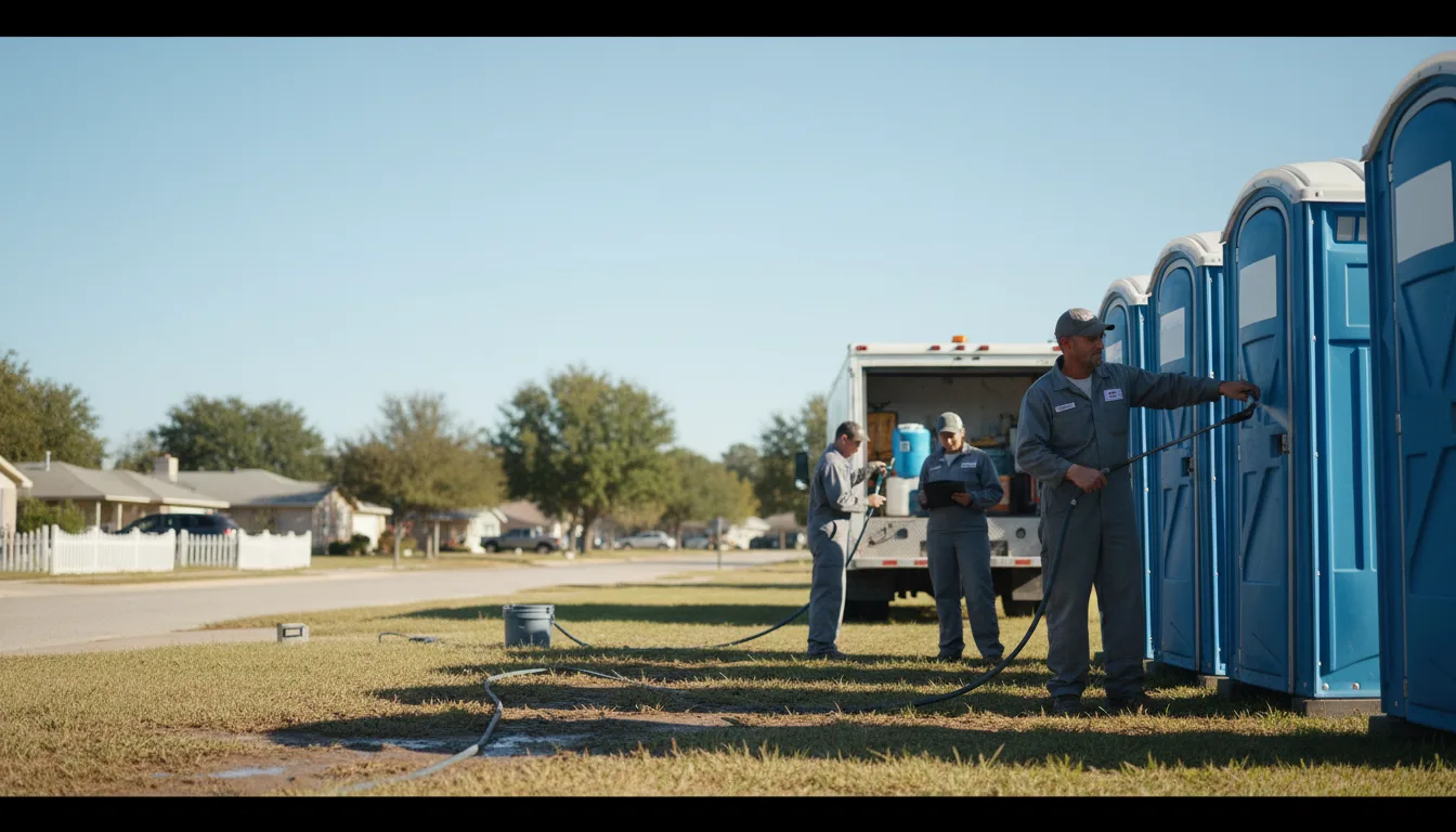 Long-Term Portable Toilet Rental in Afton, OK near me